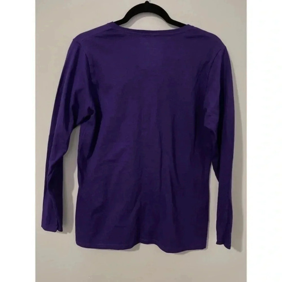 Realtree APC Women’s‎ Long Sleeve Pink Camo Logo Purple Size Medium - Picture 4 of 5